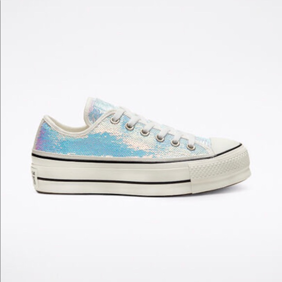 converse mini sequin high top
